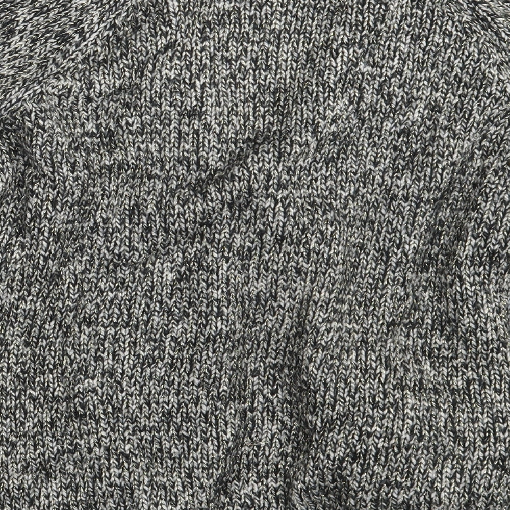 Casual Club Womens Grey   Full Zip Jumper One Size