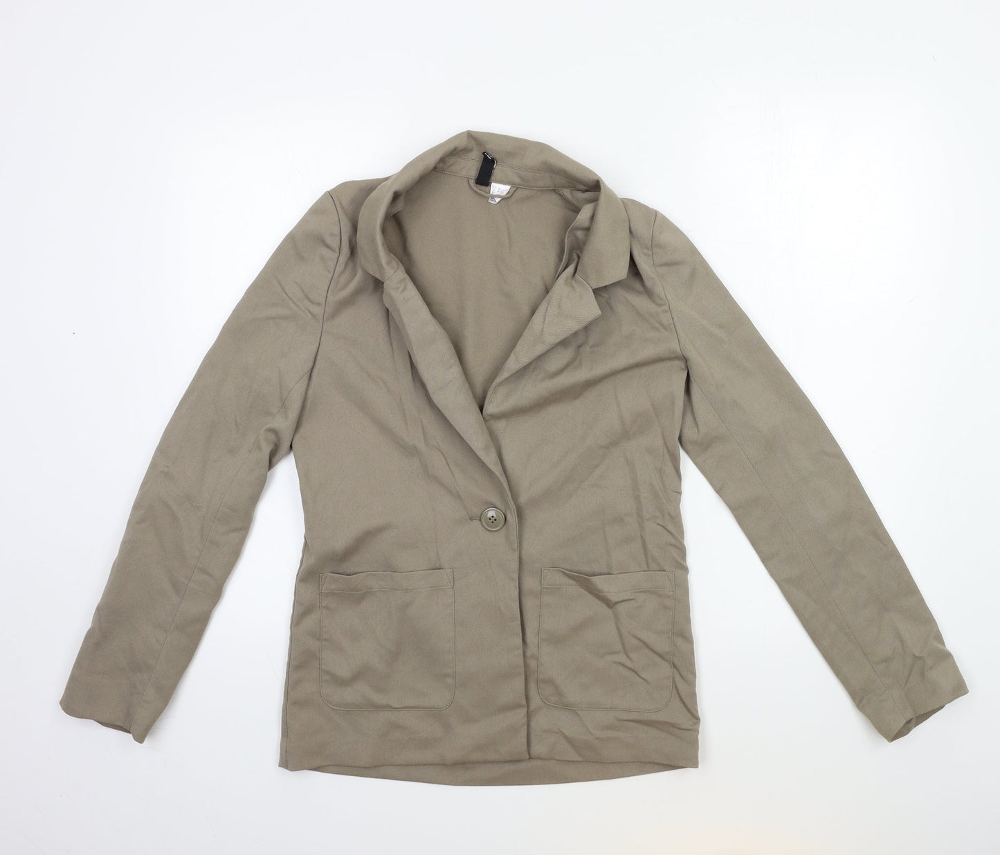 H&M Womens Grey   Jacket Blazer Size 6