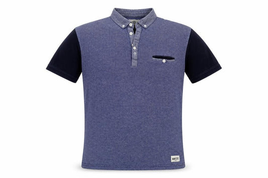 Nanny State Mens Blue    Polo Size M