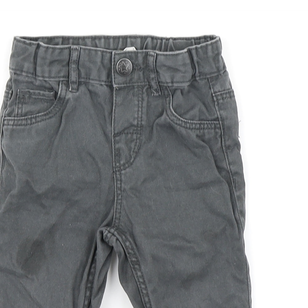 H&M Boys Grey  Denim Jogger Jeans Size 12-18 Months
