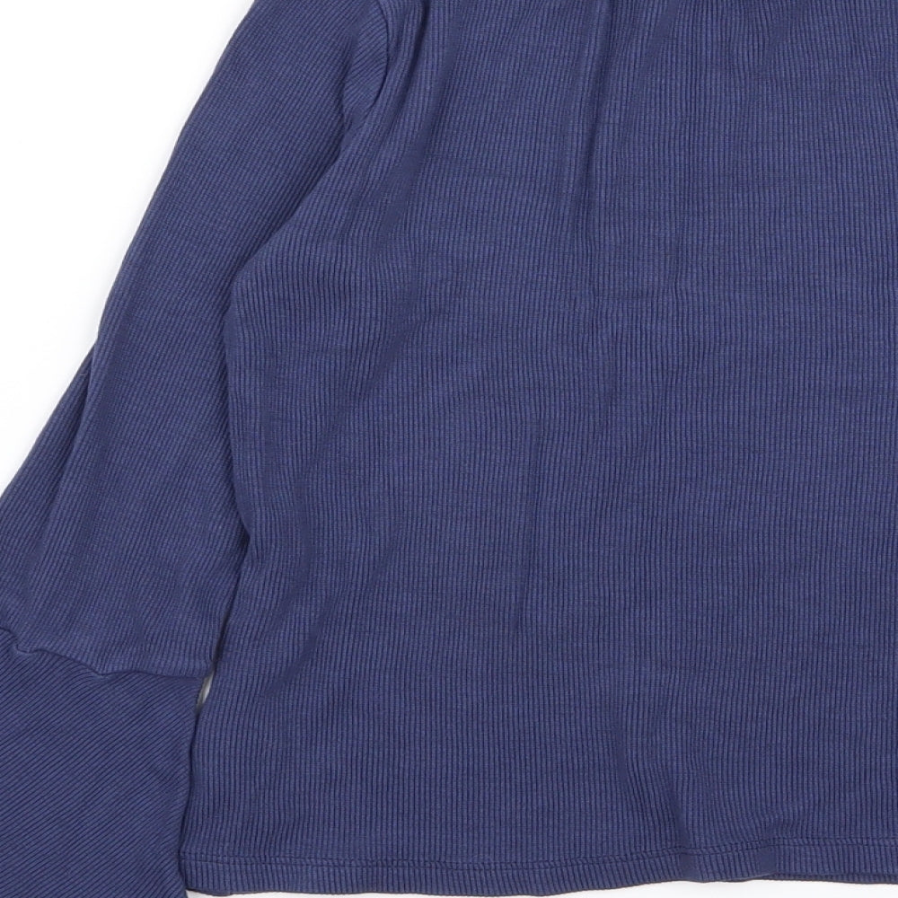 M&S Girls Blue   Basic T-Shirt Size 8-9 Years
