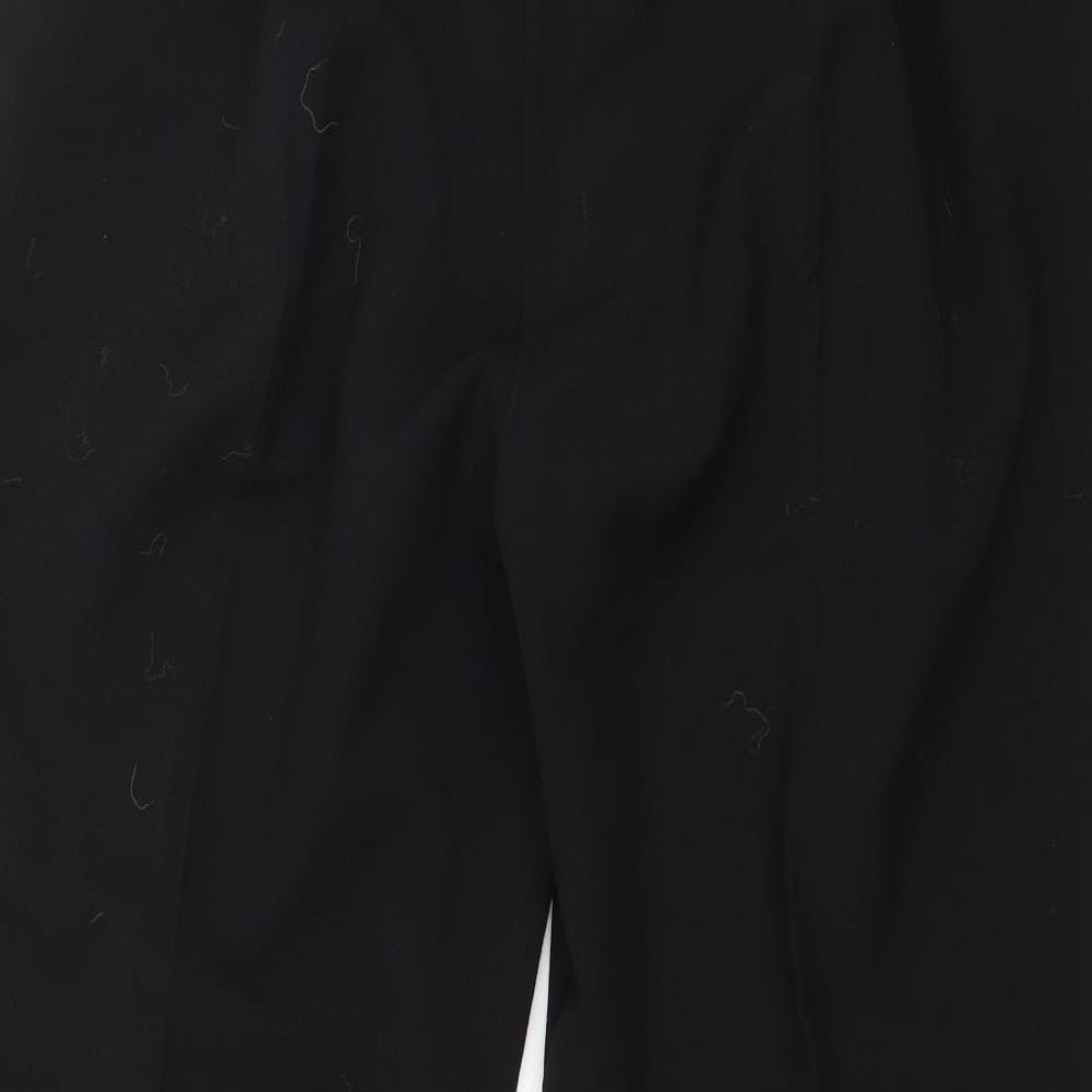 Preworn Womens Black   Trousers  Size 18 L25 in
