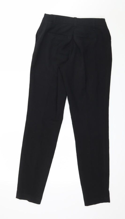 NEXT Womens Black   Trousers  Size 8 L28 in