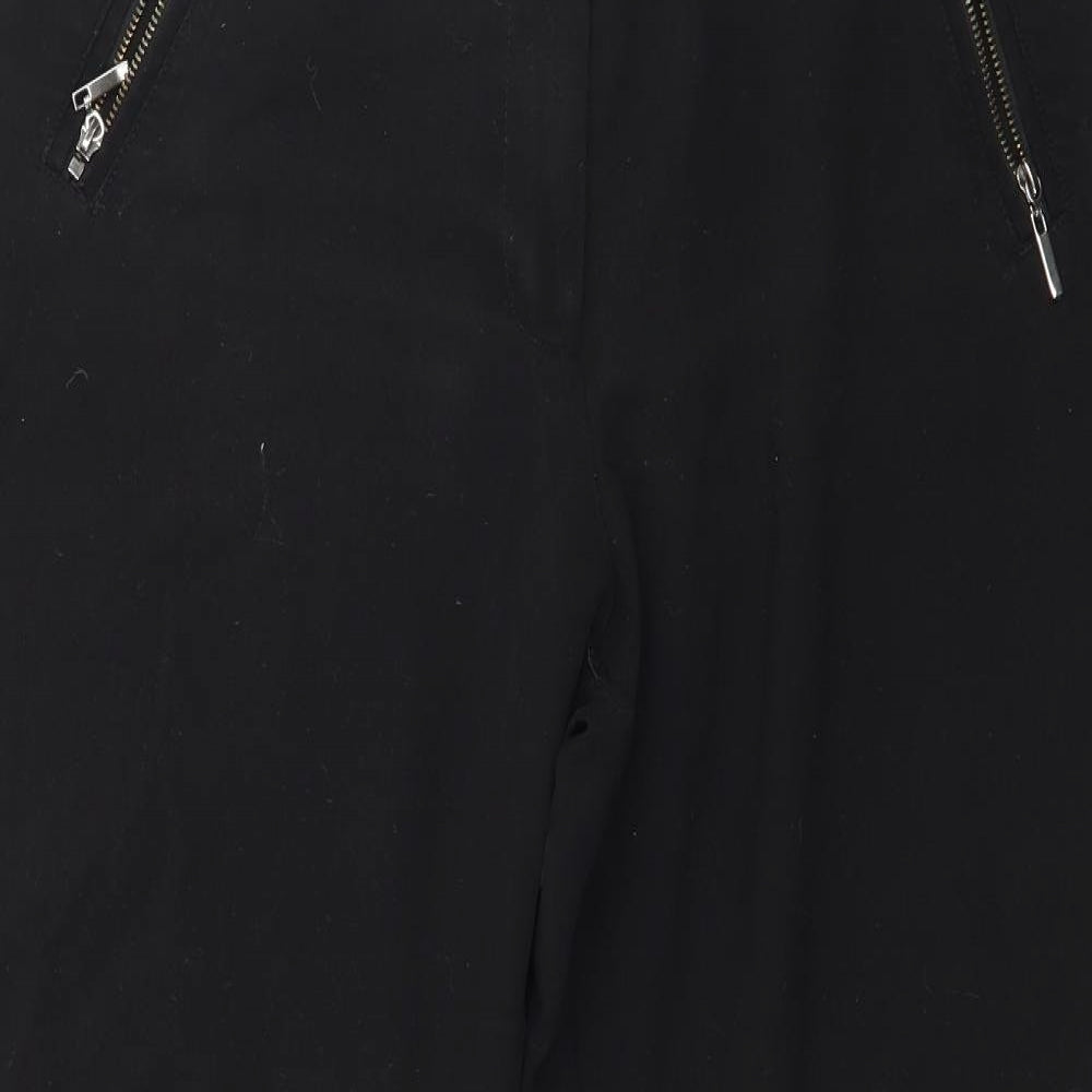 M&Co Womens Black   Trousers  Size 32 in L27 in