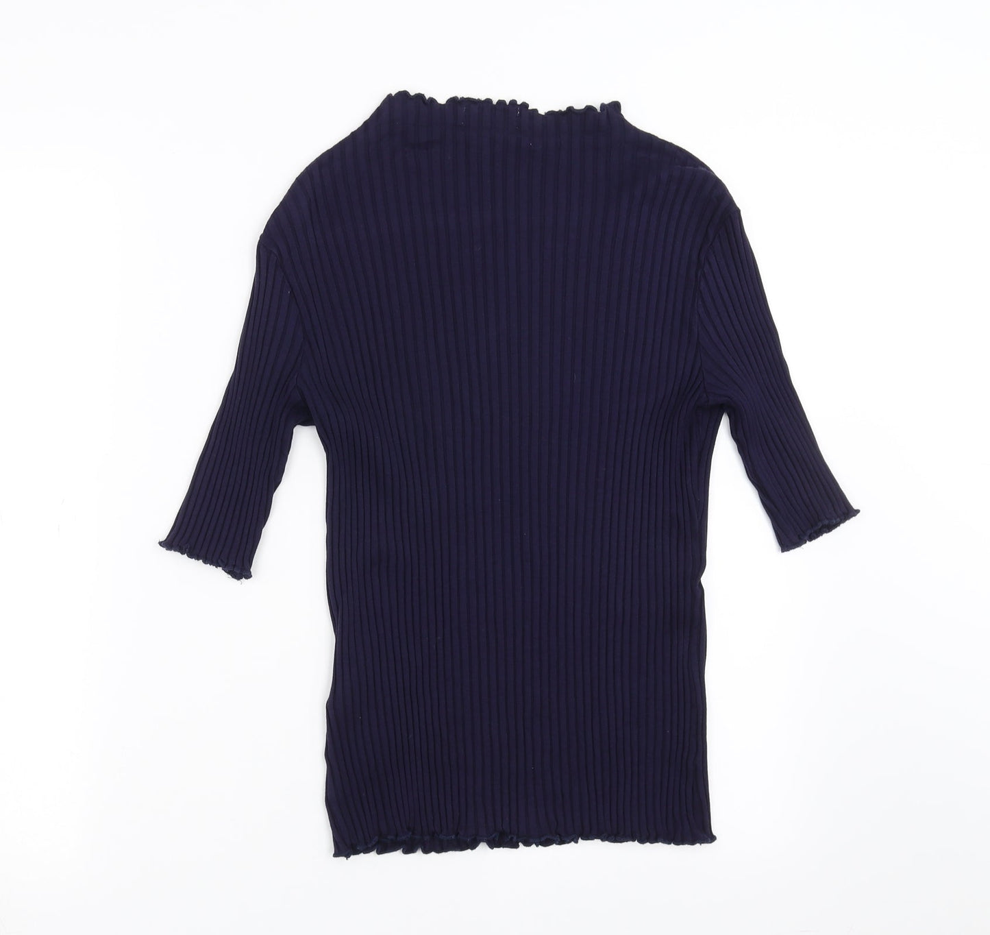 Warehouse Womens Blue   Basic T-Shirt Size 16