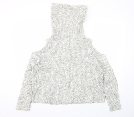 New Look Womens Grey   Pullover Jumper Size M