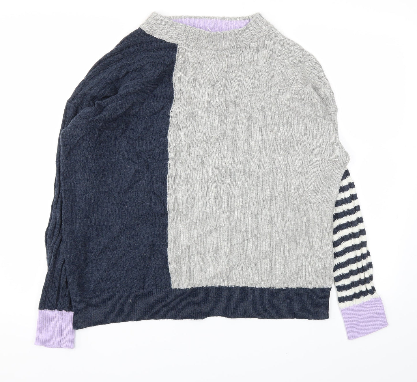 M&S Womens Grey   Pullover Jumper Size M