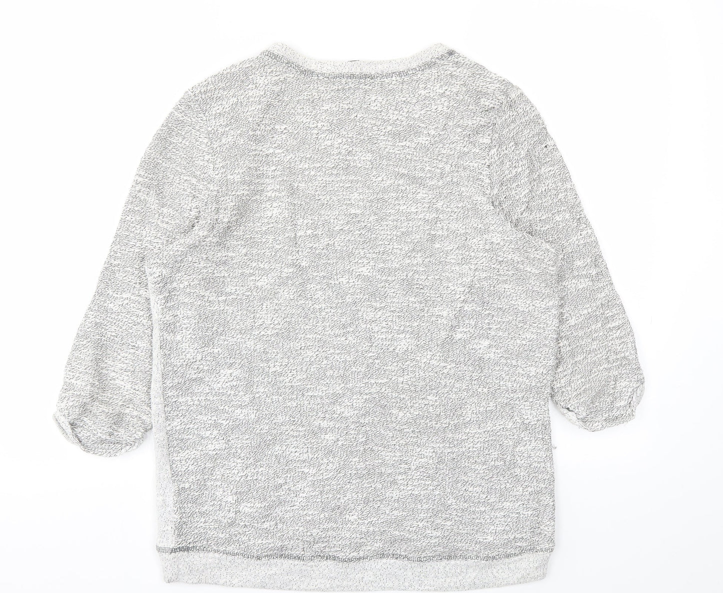 H&M Womens Grey   Basic T-Shirt Size S