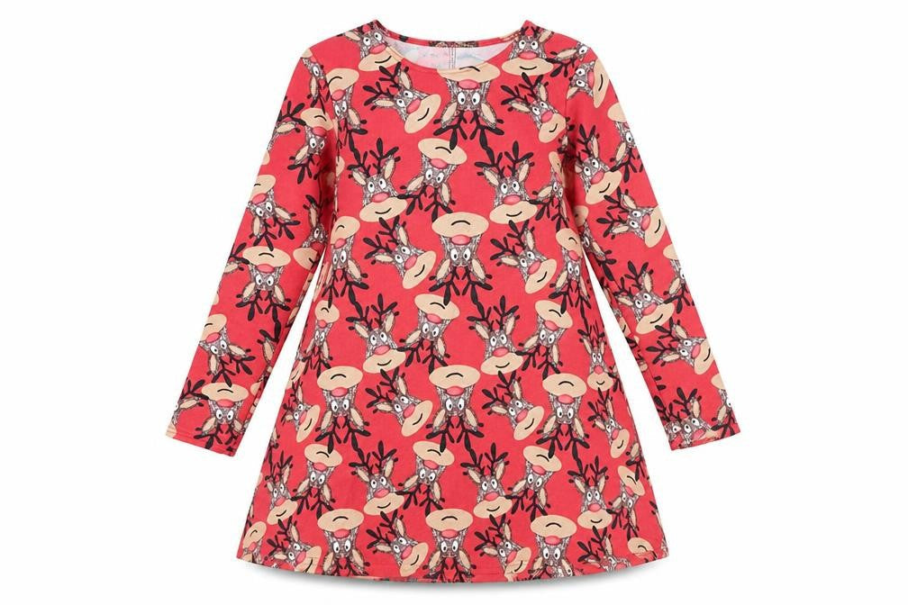 QED London Womens Multicoloured Animal Print  Fit & Flare  Size 14