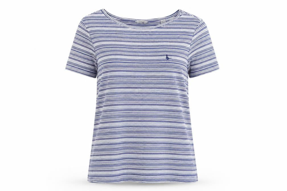 Womens UK Size 10 Jack Wills Blue Cotton Polo
