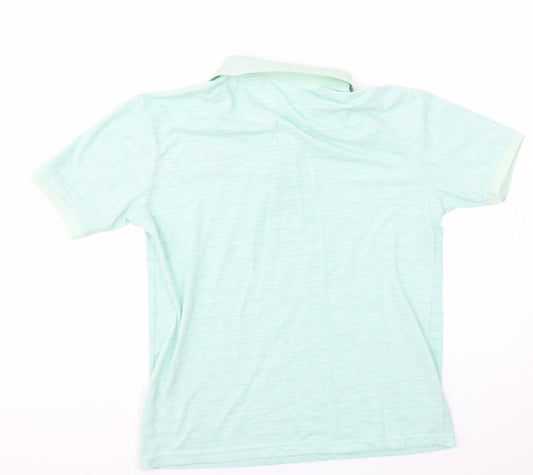 Lee Cooper Mens Green    Polo Size M