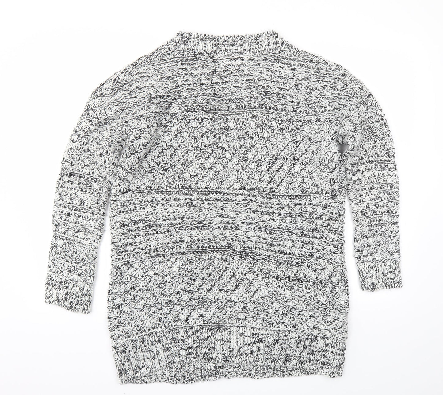 Papaya Womens Grey   Cardigan Jumper Size S