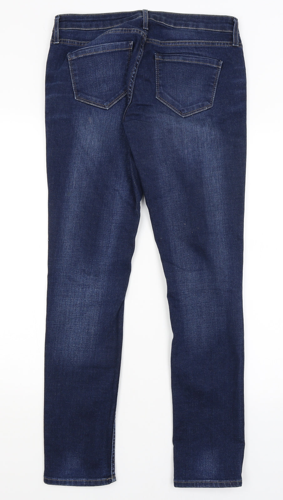 Topshop Womens Blue   Straight Jeans Size 30 in L29 in