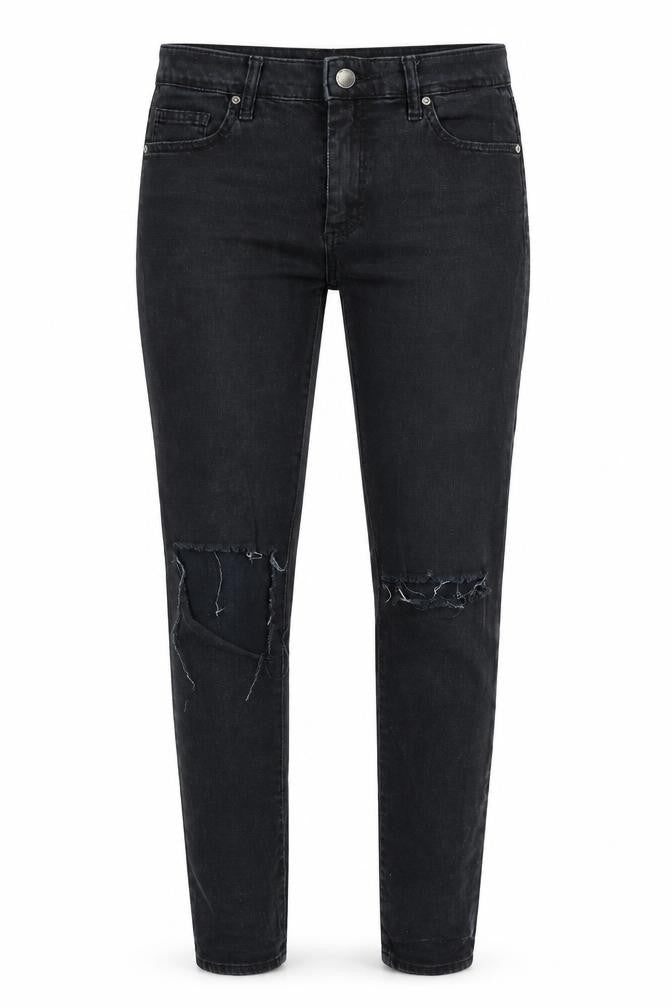 Topshop Womens Black   Skinny Jeans Size 28 in L28 in
