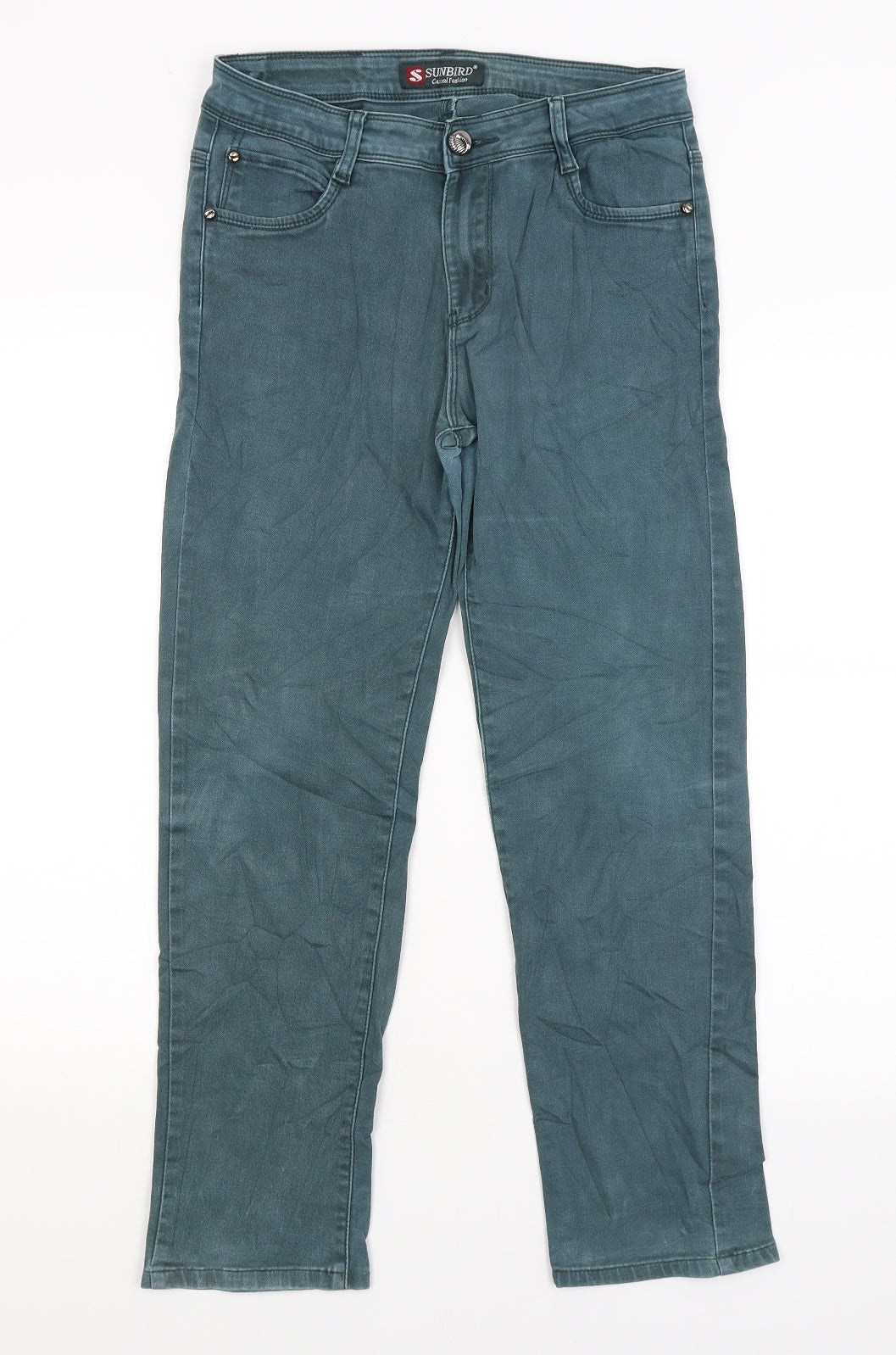 Sunbird Womens Blue   Straight Jeans Size 31 in L26 in