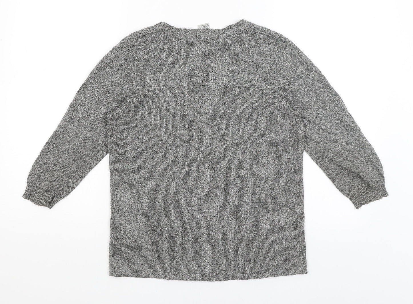 Episode Womens Grey   Cardigan Jumper Size M
