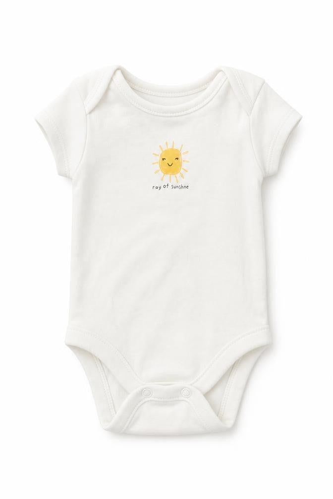Primark Baby White   Babygrow One-Piece Size 0-3 Months