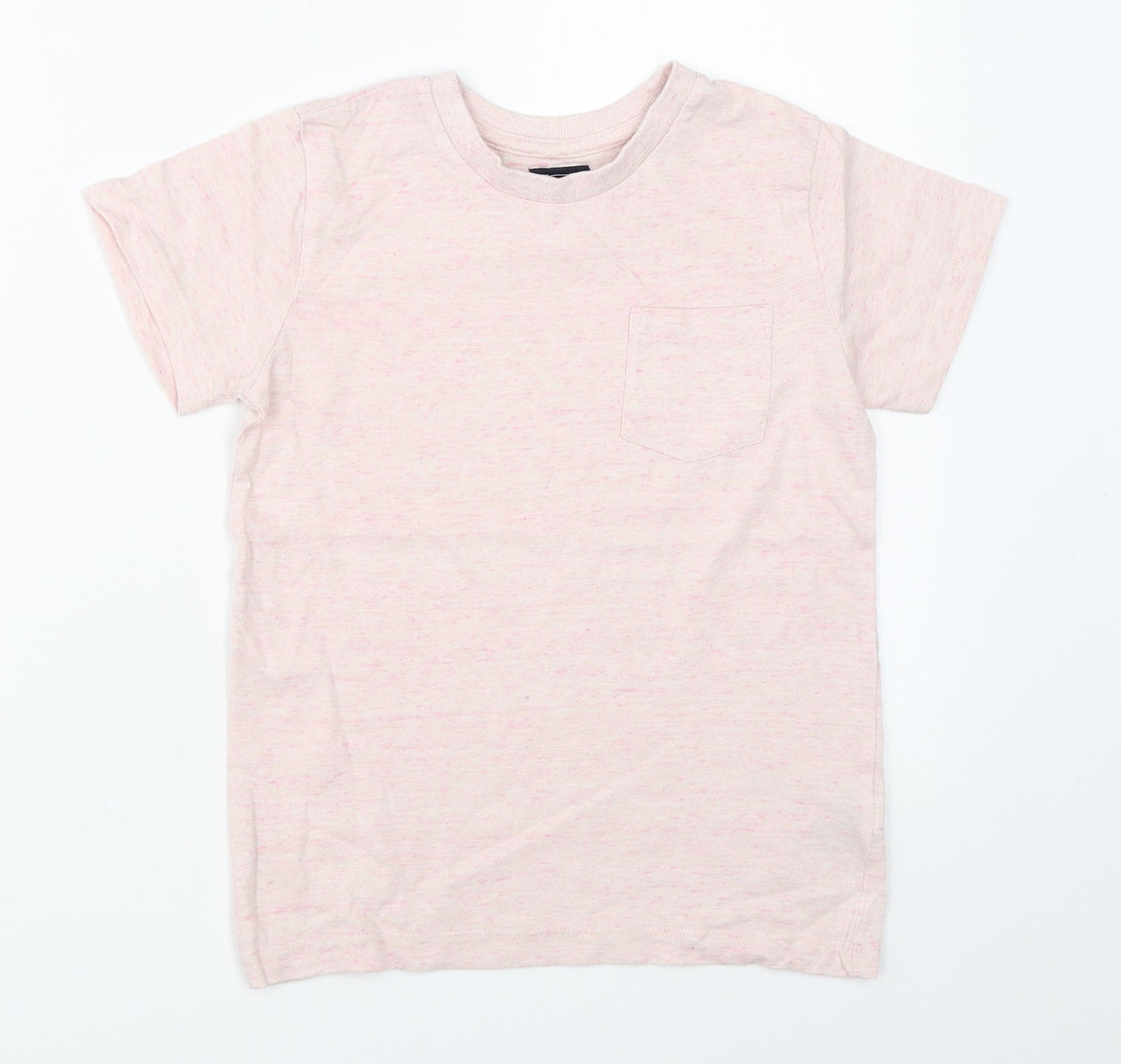 NEXT Girls Pink   Basic T-Shirt Size 7 Years