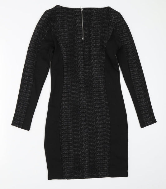 H&M Womens Black   Bodycon  Size 38