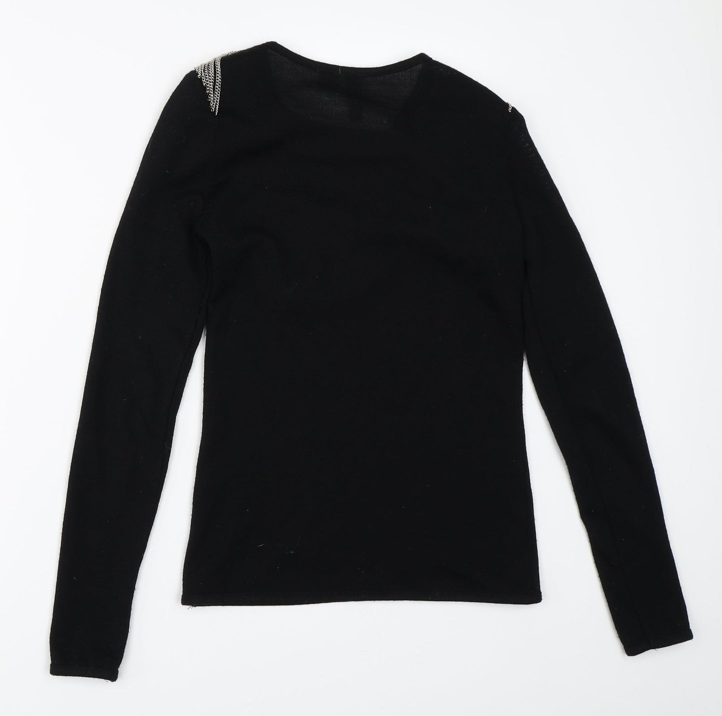 H&M Womens Black   Pullover Jumper Size 10