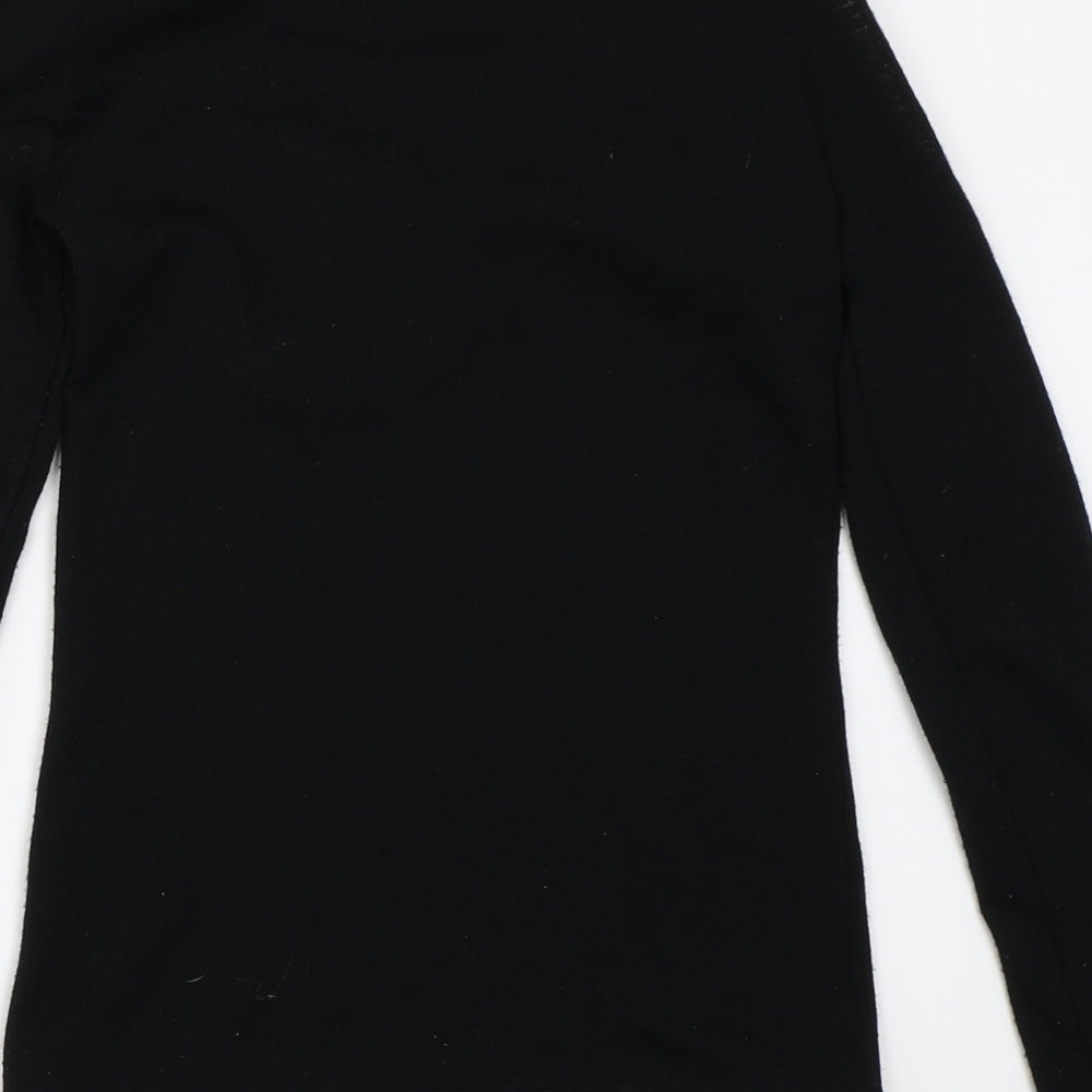 H&M Womens Black   Pullover Jumper Size 10