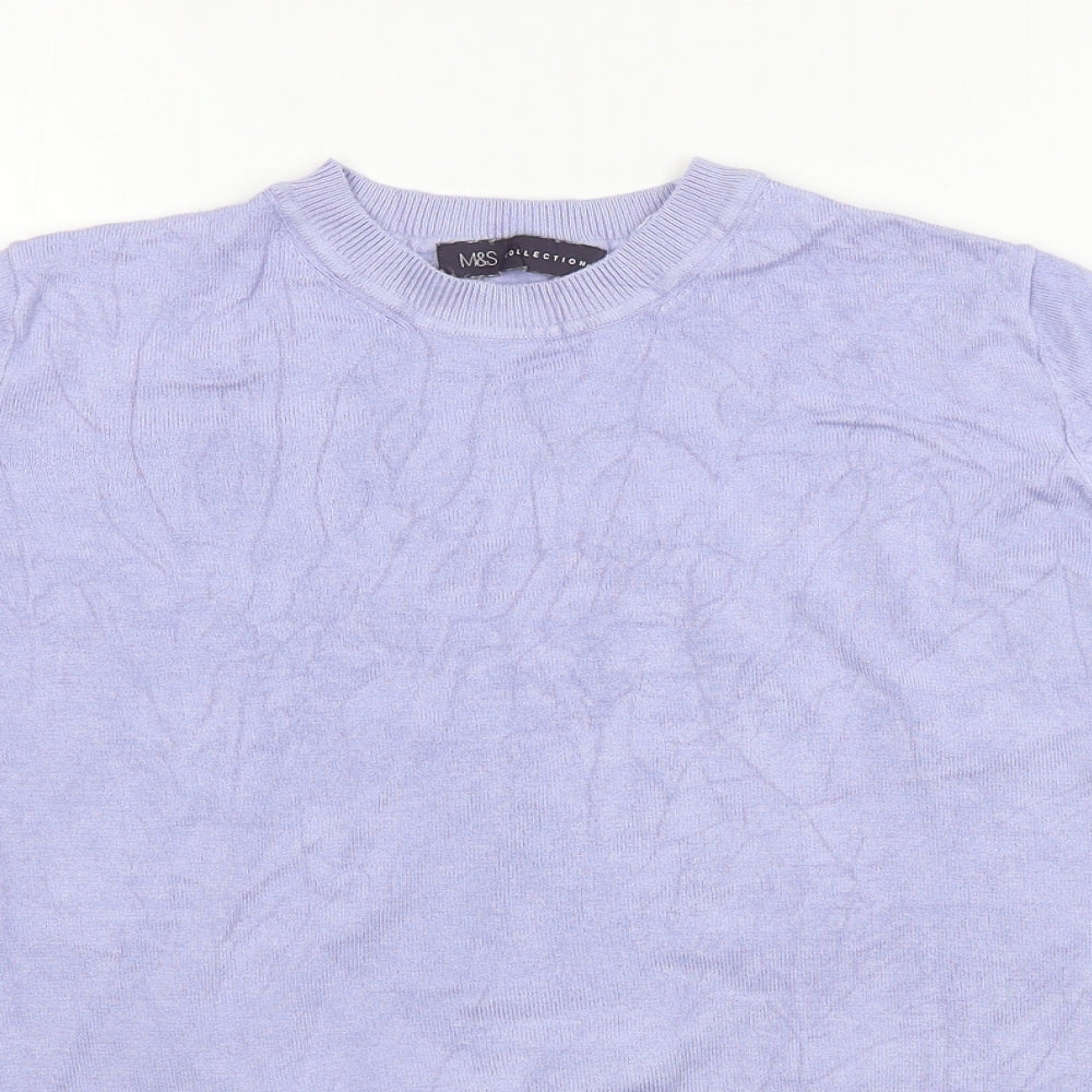 Marks and Spencer  Womens Purple   Pullover Jumper Size 12