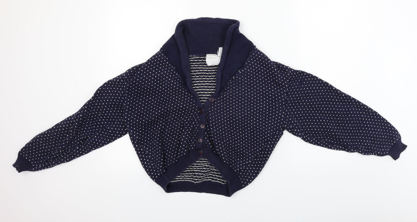 Preworn Womens Blue   Cardigan Jumper Size 12