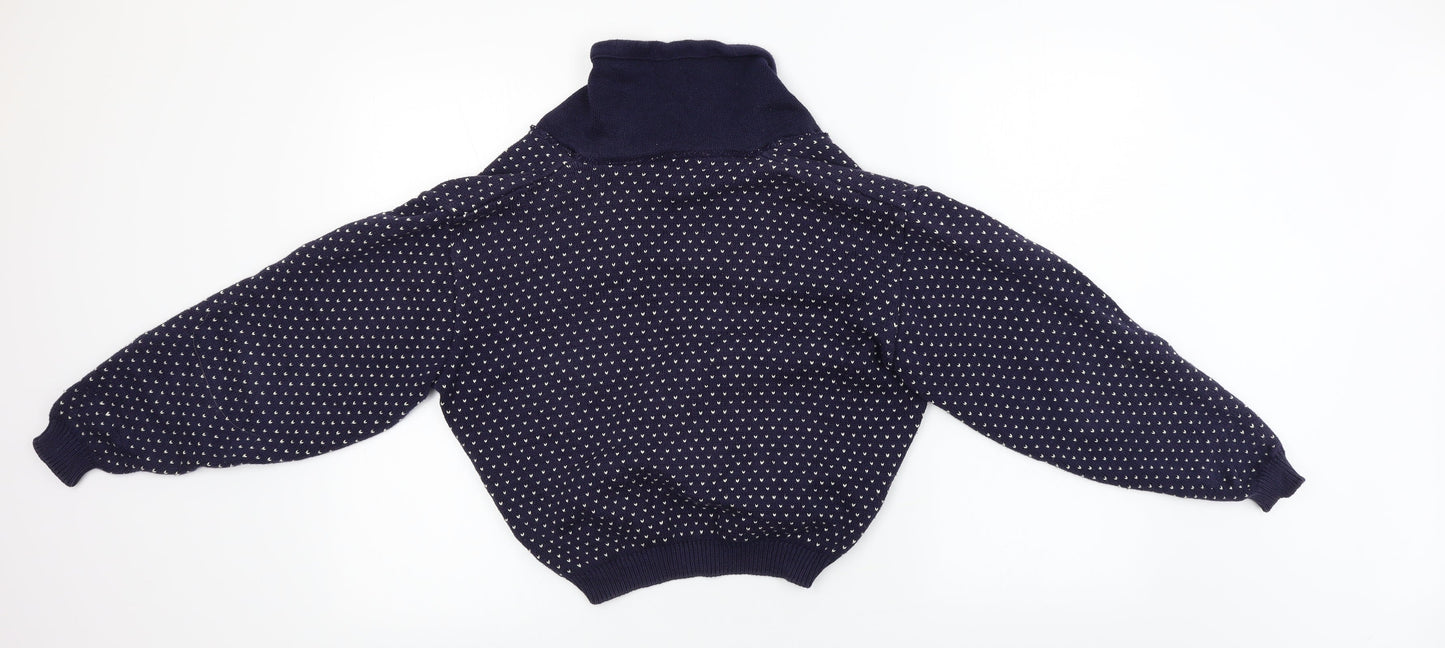 Preworn Womens Blue   Cardigan Jumper Size 12