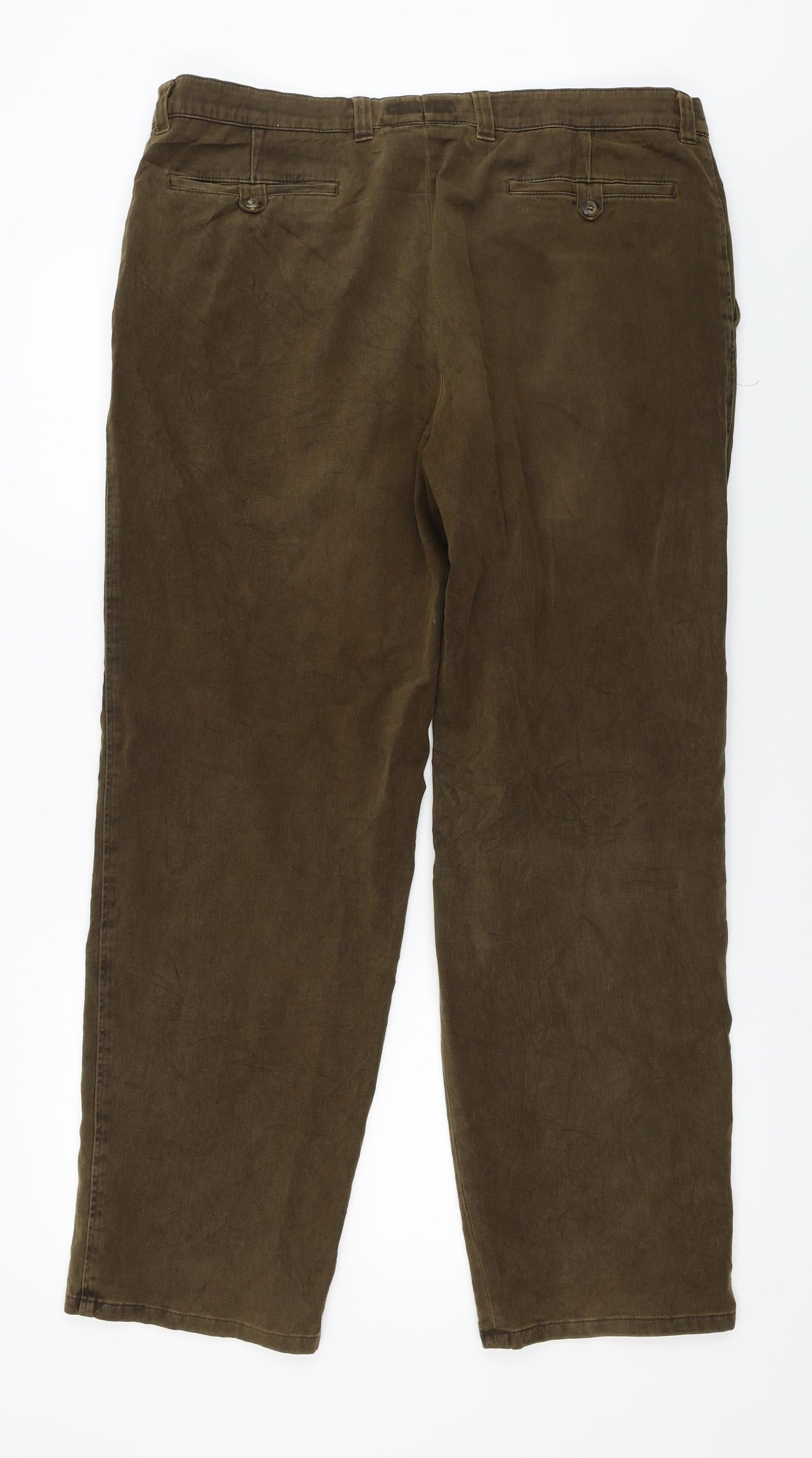 Preworn  Womens Brown   Trousers  Size 38 in L26 in