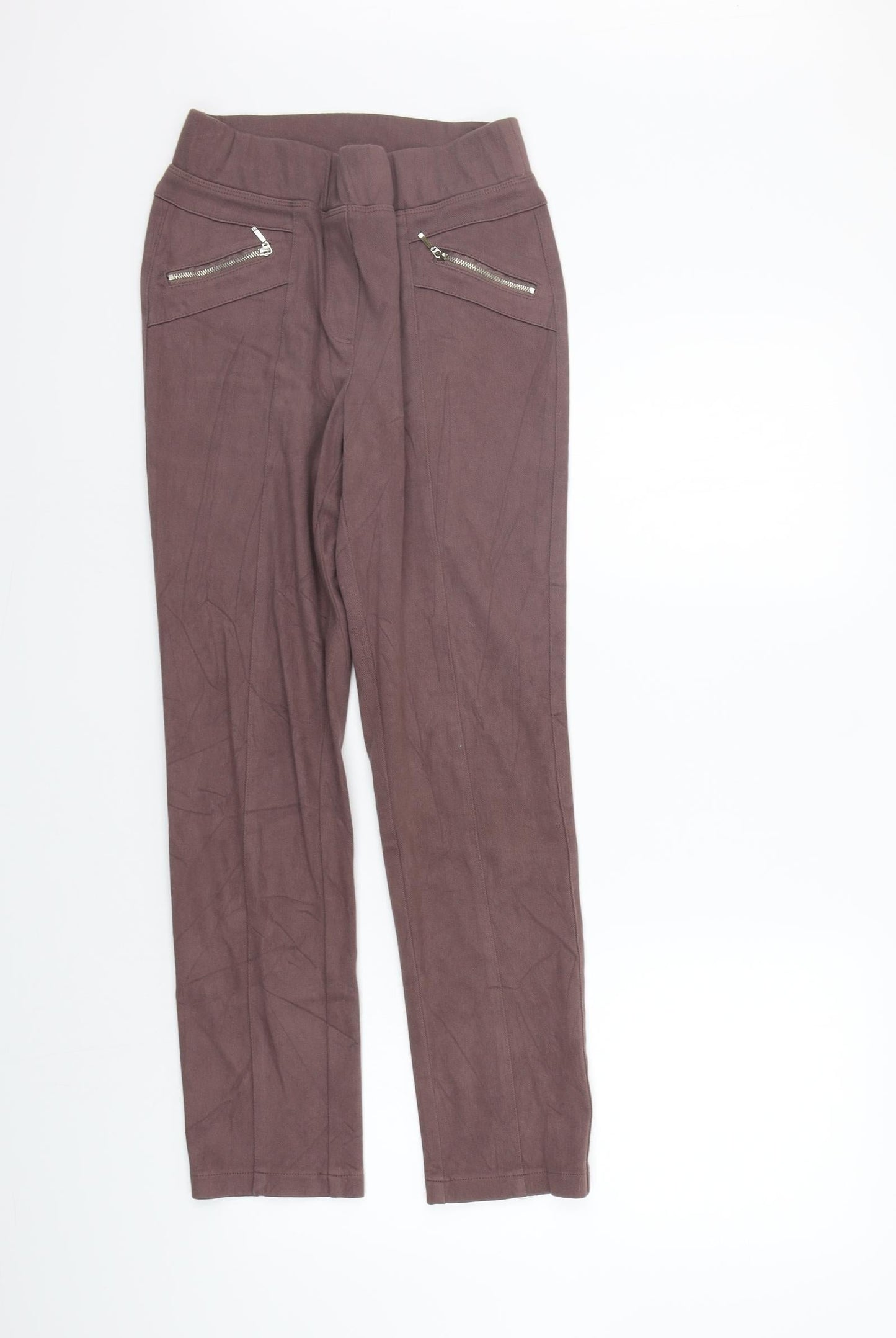 Preworn Womens Purple   Trousers  Size 12 L26 in