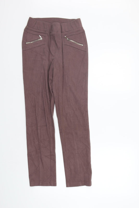 Preworn Womens Purple   Trousers  Size 12 L26 in