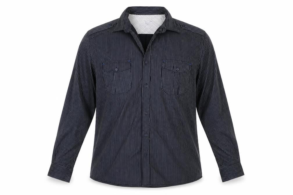 NEXT Mens Black Polka Dot   Button-Up Size XL