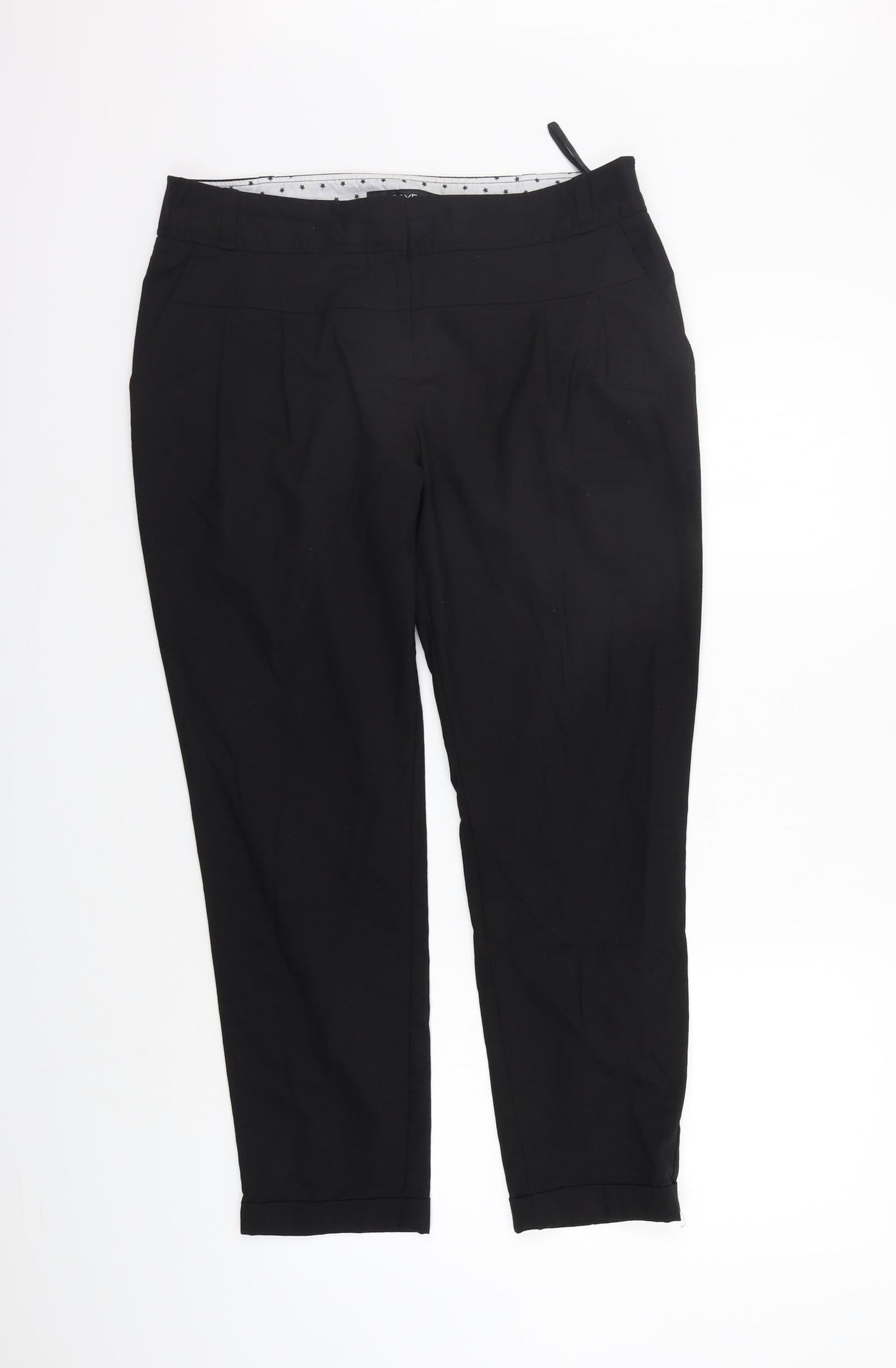 NEXT Womens Black   Snow Pants Trousers Size 12 L25 in