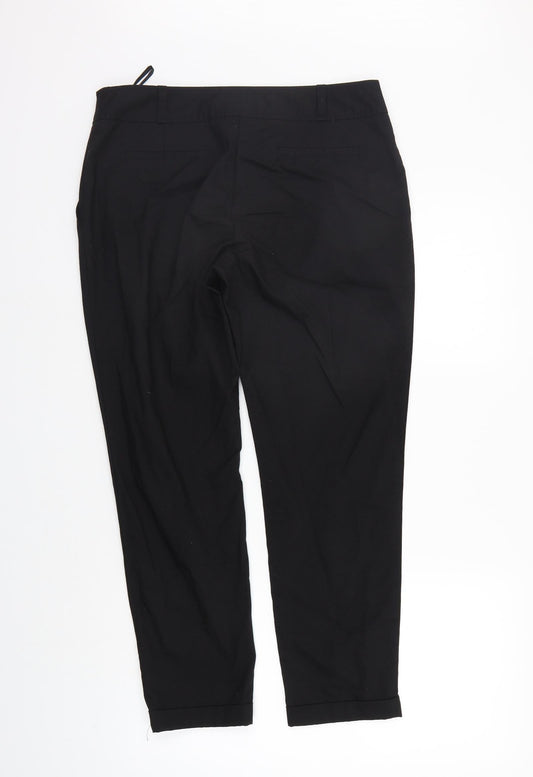 NEXT Womens Black   Snow Pants Trousers Size 12 L25 in