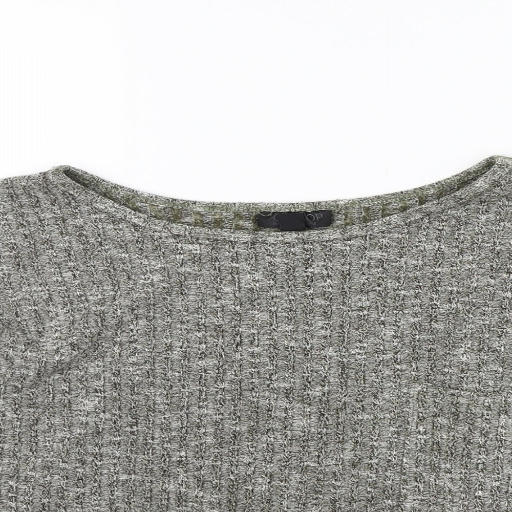 Topshop Womens Grey   Pullover Jumper Size 8