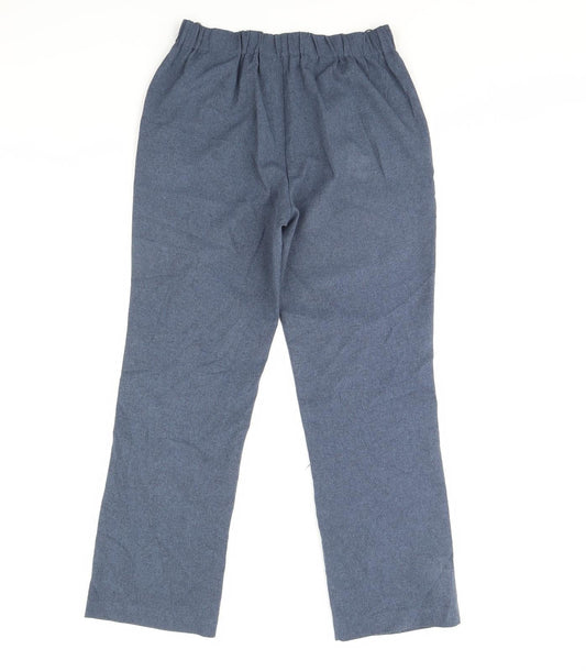 Preworn Womens Blue   Trousers  Size 10 L28 in