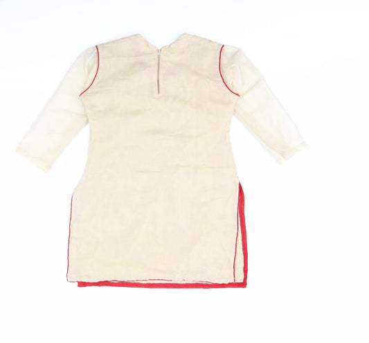 Preworn Womens Beige   Basic Blouse Size S