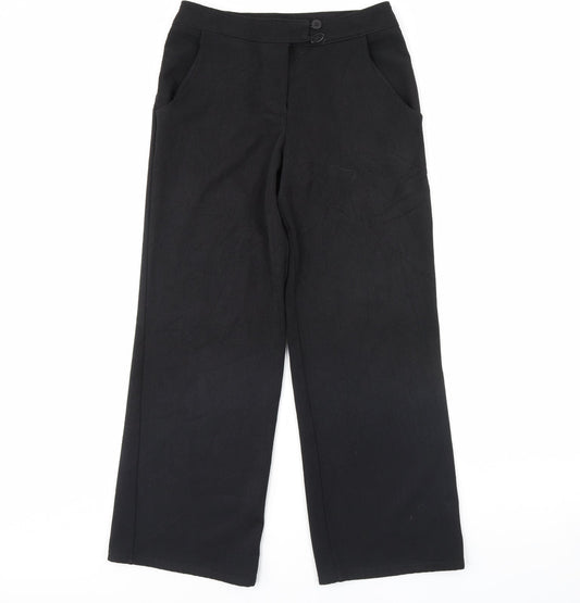 yes orange Womens Black   Trousers  Size 32 in L30 in