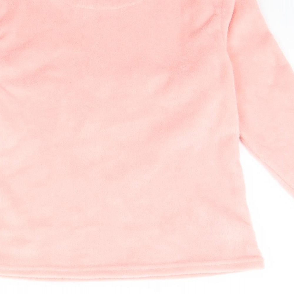 Just Like You Girls Pink Solid  Cami Pyjama Top Size 12 Years  - Cloud