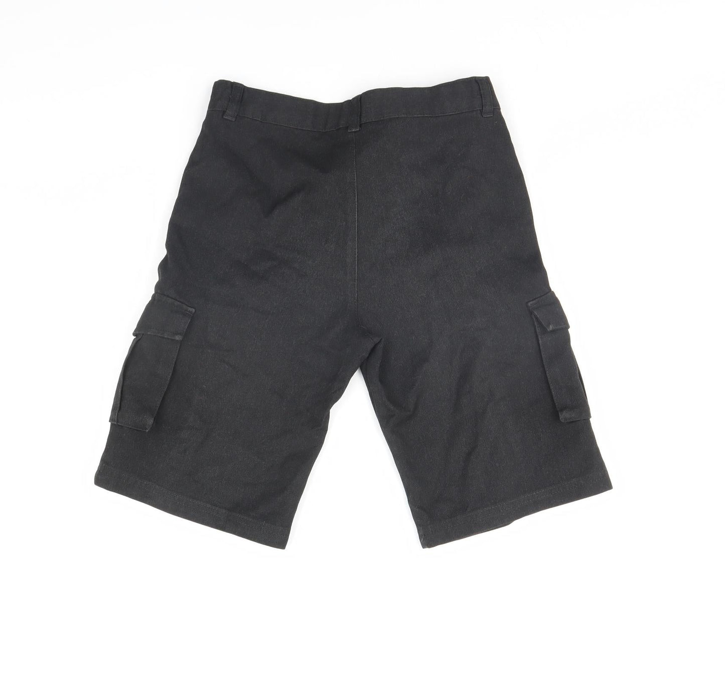 George Boys Black   Utility Shorts Size 9 Years