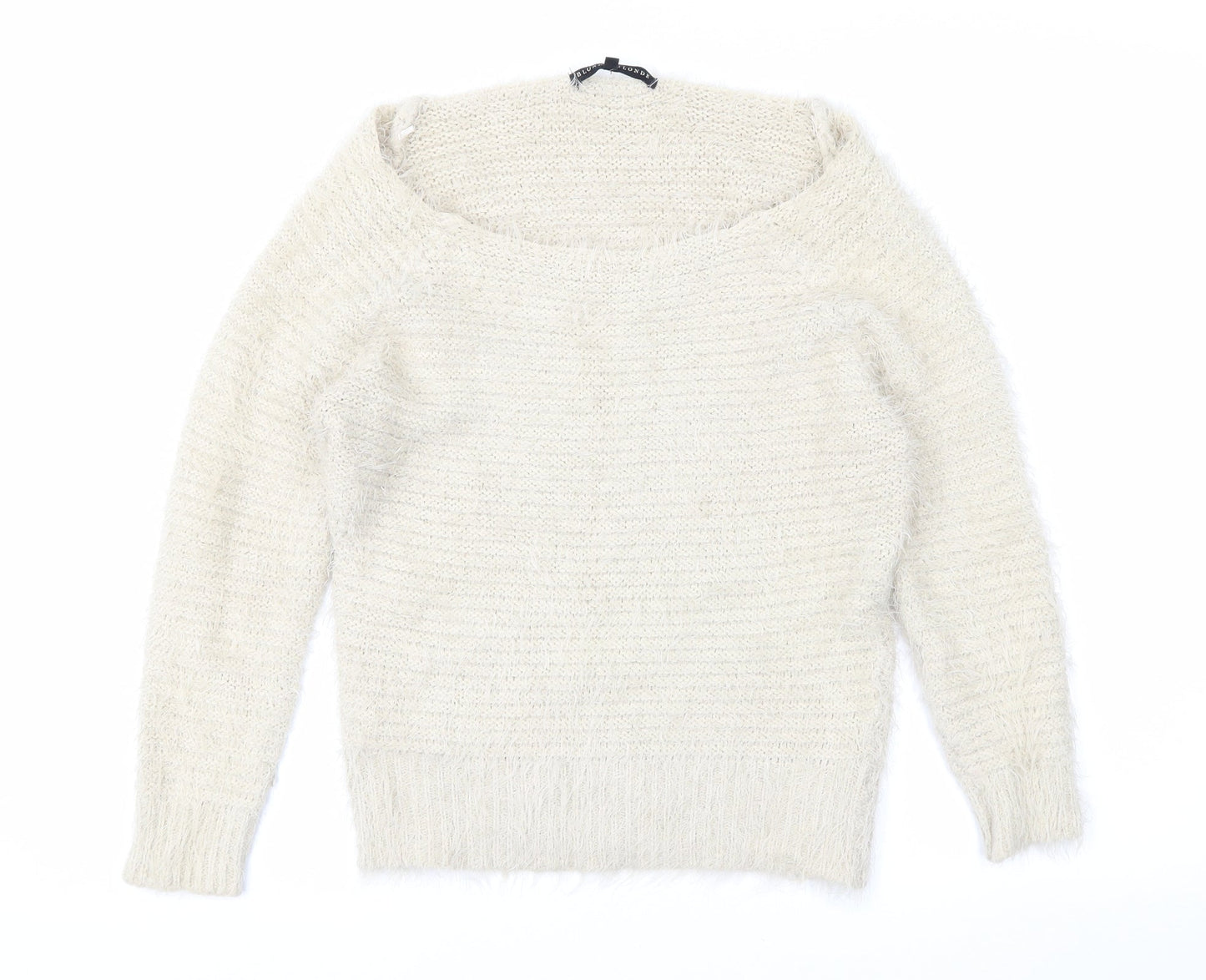 Blonde + Blonde Womens Beige   Pullover Jumper Size 10