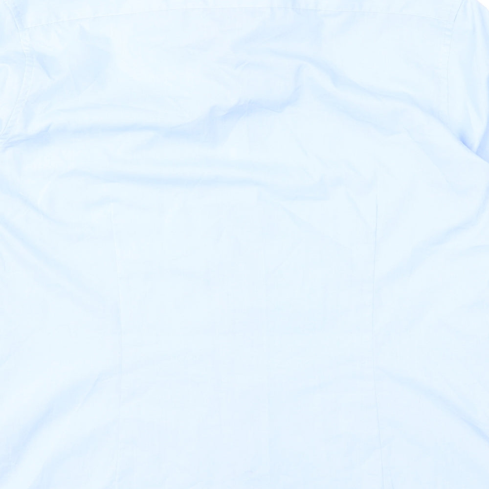 Burton Mens Blue    Button-Up Size 14.5