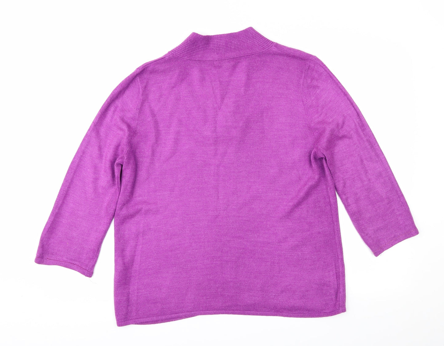 Bonmarché Womens Purple   Pullover Jumper Size S