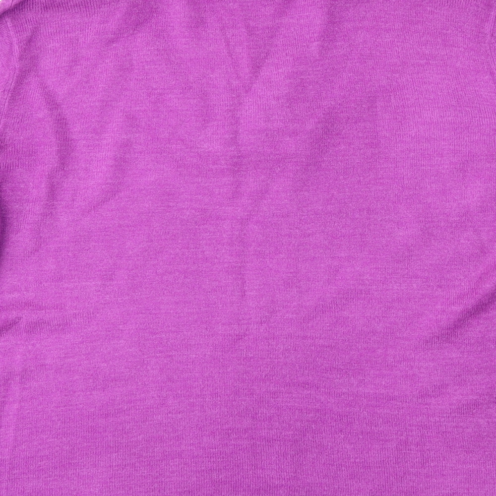 Bonmarché Womens Purple   Pullover Jumper Size S