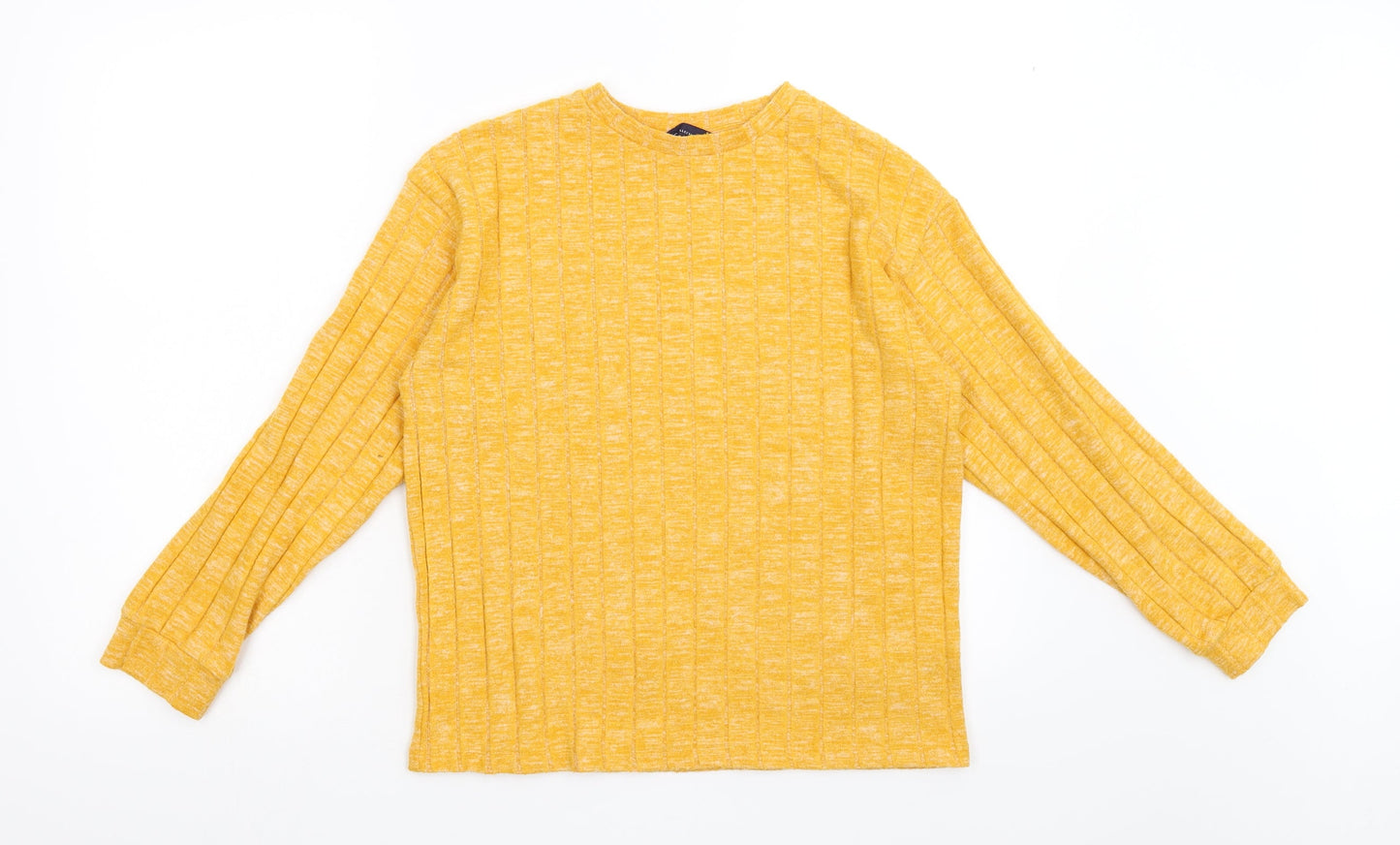M&S Womens Orange   Pullover Jumper Size 12