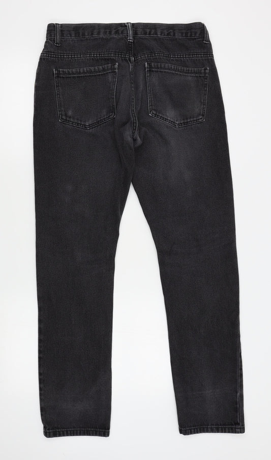 Denim co Womens Grey   Straight Jeans Size 32 L30 in