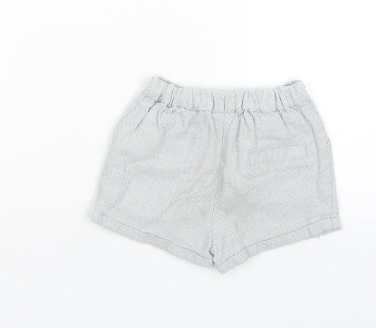 NEXT Girls Grey   Cropped Trousers Size 2-3 Years