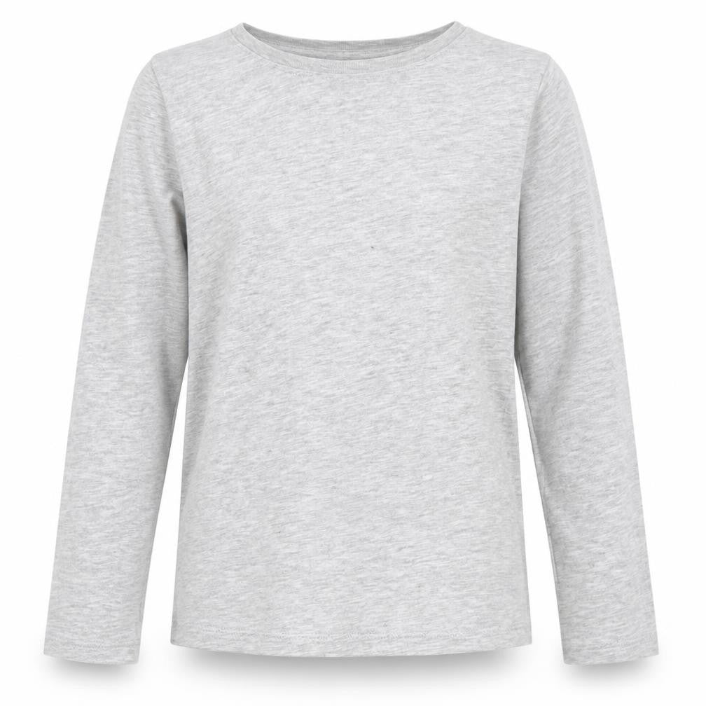H&M Girls Grey   Basic T-Shirt Size 7-8 Years