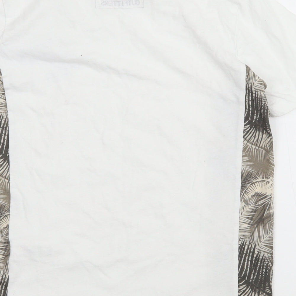 Matalan Boys White  Jersey Basic T-Shirt Size 9 Years