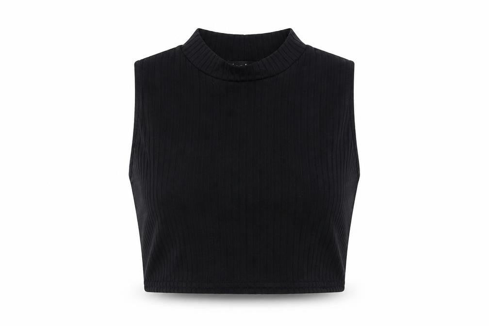 Lime Light Womens Black   Basic Tank Size M